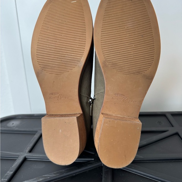 Suede Waterproof Bootie - Olive Green - Picture 6 of 7